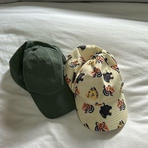 H&M toddler baseball caps - size 4T